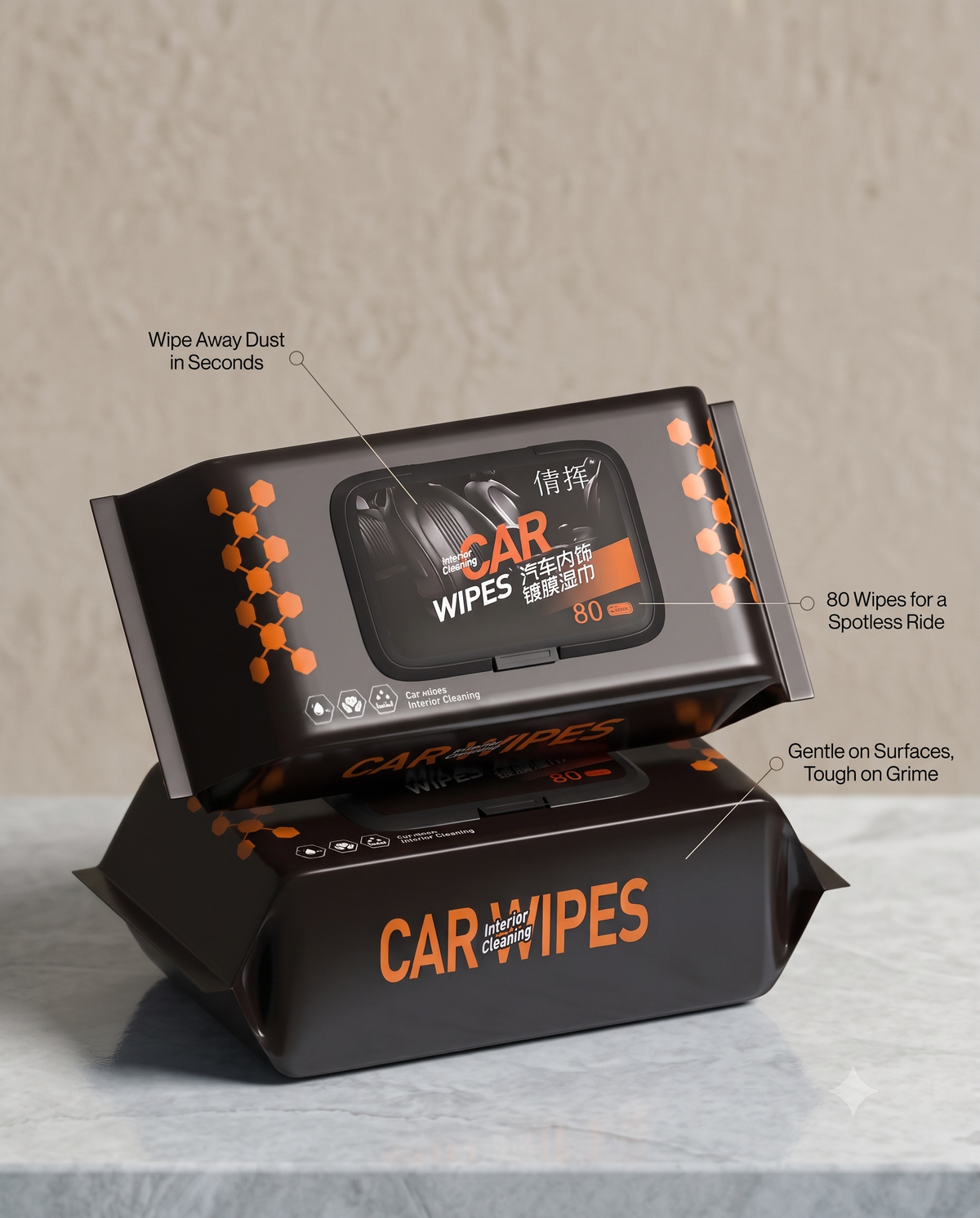 CleanSwipe 80 Multi-Purpose Dust & Grime Removal Wipes