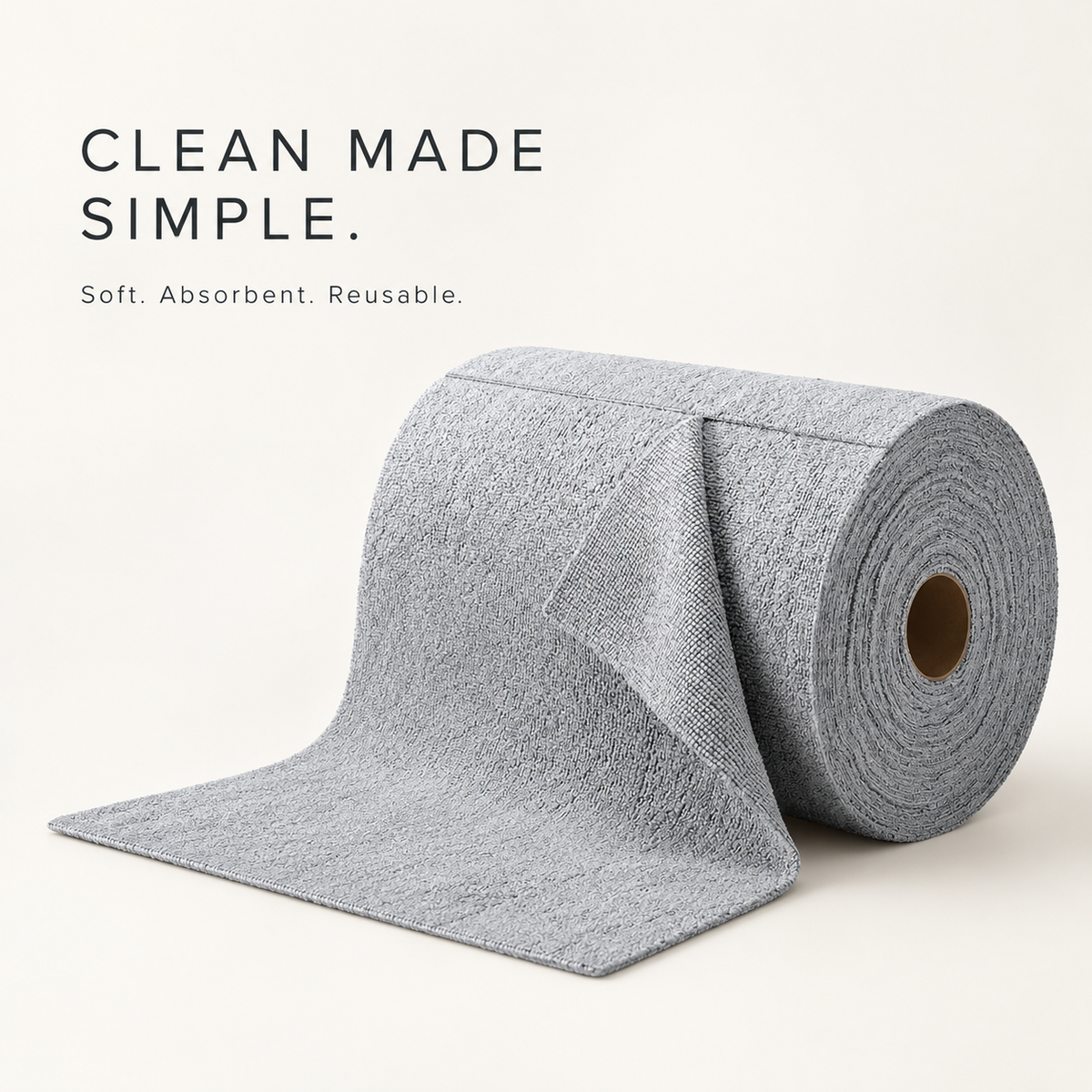 Reusable Microfiber Cleaning Roll – 1 Roll